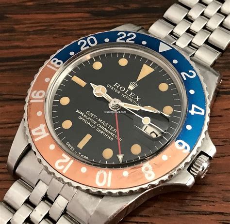 rolex gmt master 1996|Rolex GMT Master 1675 history.